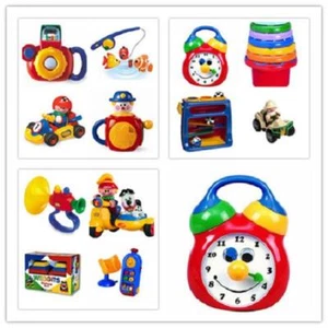 Tolo Toys New Funtime Fishing,Camera,Wedgits,Musical Clock,Jack,Mobile Phone - Picture 1 of 27