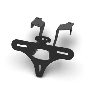 LICENSE PLATE RELOCATION BRACKET T5-5754 ALUMINIU FOR CFMOTO 450MT/450 MT BLACK - Picture 1 of 7