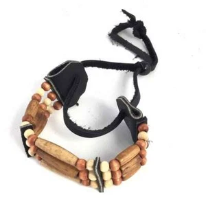 ref BRAO3BR HURON Bracelets AMERINDIEN HURON 5 Nations Canada - Picture 1 of 1