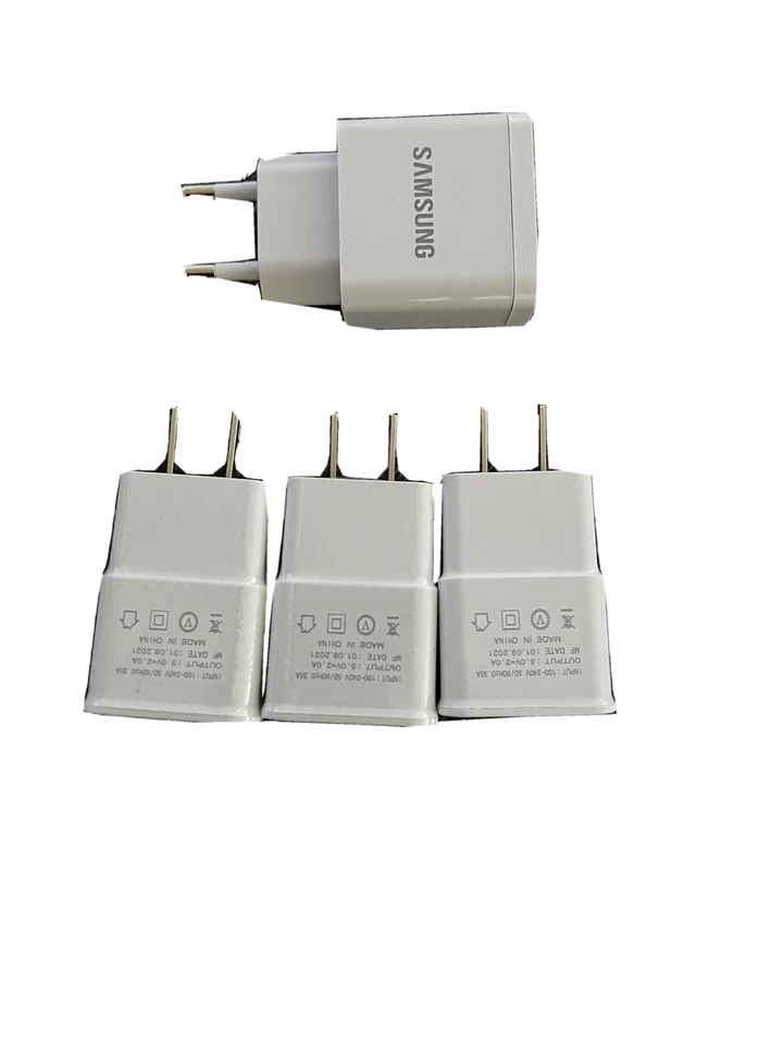 Paquete de 4 CARGADORES DE PARED ADAPTADOR DE CORRIENTE USB DE 2 AMPERIOS para Universal SAMSUNG LG iPHONE Foto 1 de 1