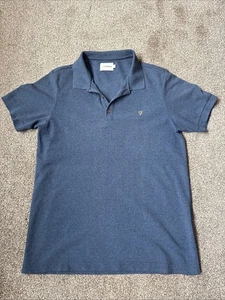 Farah Men’s Polo Shirt Blue Size Large Genuine - Picture 1 of 4