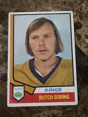 1974-75 Topps - Butch Goring #74 - Image 1 of 2