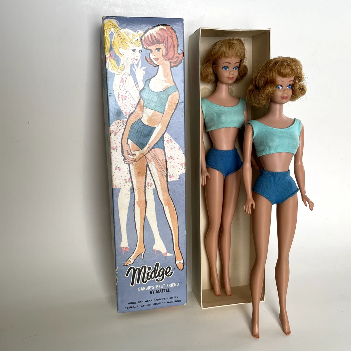1963 Midge Doll Indiana Vintage Barbie Dolls (Pre-1967) for