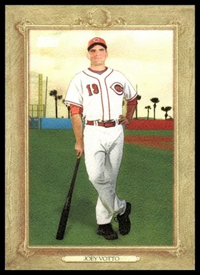 2010 Topps #TR58 Joey Votto Turkey Red - Image 1 of 2