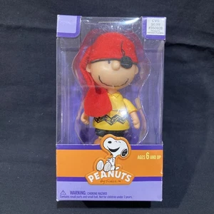 Peanuts Halloween CHARLIE BROWN As A Pirate Poseable Figure 2012 Dented Box - Picture 1 of 12