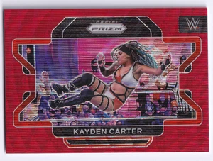 Kayden Carter | Ruby Wave Prizm | WWE 2022 Panini Prizm - Bild 1 von 2