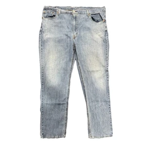 Levis 541 Jeans Men 42x32 Blue Athletic Tapered Stretch Medium Wash - Picture 1 of 8