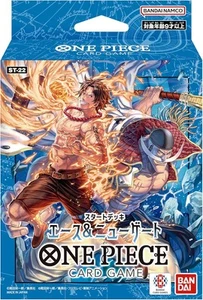 One Piece Card Game Starter Deck  ST-22 Ace & Newgate White Beard English - Imagen 1 de 3