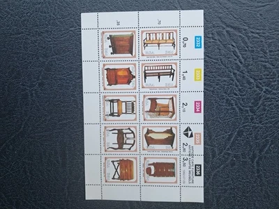 South African Stamps. 1992 Antique Cape Furniture. MNH — 第 1/2 张图片