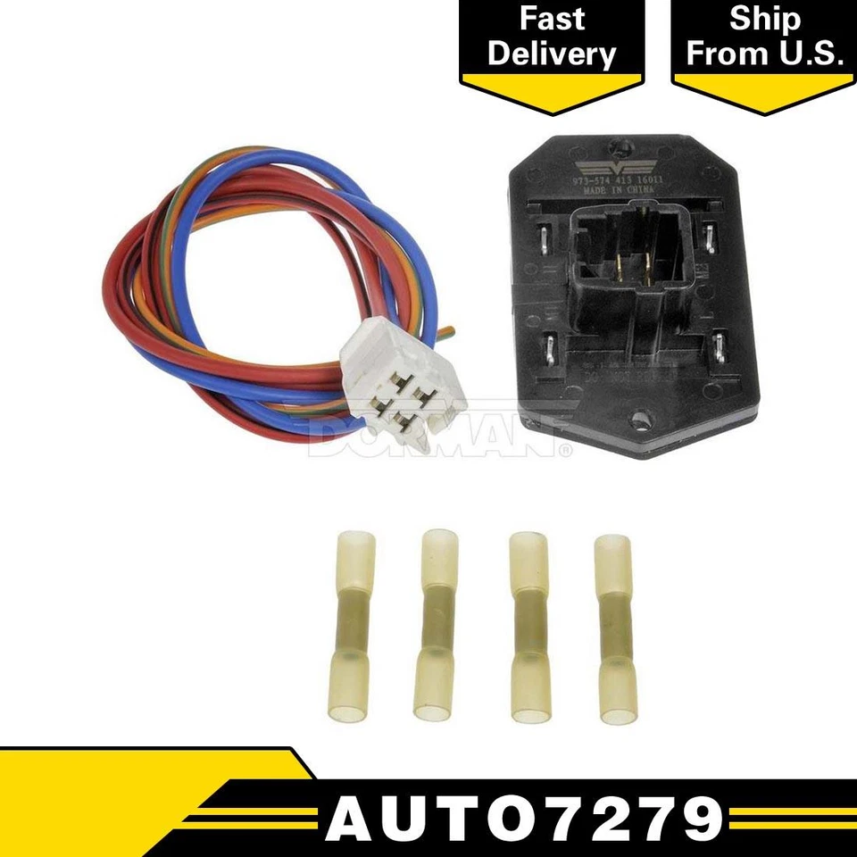 Kit de resistencia de motor soplador HVAC para Toyota Corolla 2008 2009 2010 2011 2013 2012 Foto 1 de 3