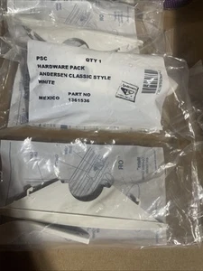 Andersen Classic Style Hardware Kit  in White Color (1999 to Present) - Picture 1 of 4