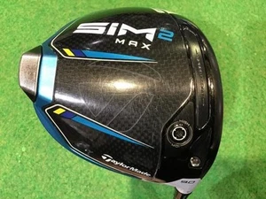 TaylorMade Sim2 Max Driver 9° S Flex Used Titanium Head - Picture 1 of 6