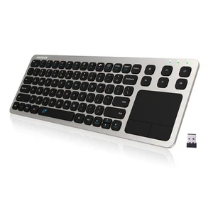 2.4G Wireless Touch TV Keyboard with Easy Media Control and Built-in Touchpad... - Picture 1 of 7