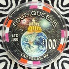 2000 Four Queens $100 Millennium LTD. 100 Las Vegas, Nevada Casino Chip V817