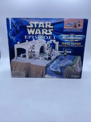 Star Wars Micro Machines Episodio 1 Theed Rapids Escape Juego Galoob 1999 Foto 1 de 4
