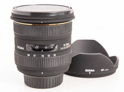Nikon DX Sigma EX 10-20mm f/4-5.6 DC HSM Lens *Exc+ Sharp Wide Angle Zoom Lens - Image 1 of 4