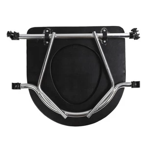 Bedside Commode Padded Cushion Bequeme PU Commode Chair Hole Cover Mit CUB - Bild 1 von 24