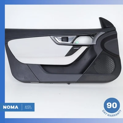 14-20 Jaguar X152 F-Type Left Driver Side Interior Door Trim Panel Gray OEM - Image 1 of 4