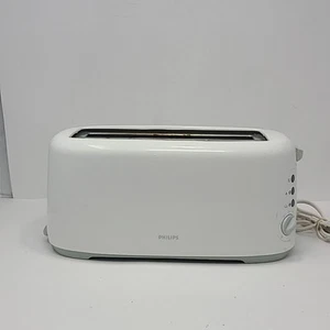 Philips 4 Slice Toaster Wide Slot with Defrost & Bagel Modes Model HD2548 Tested - Picture 1 of 8