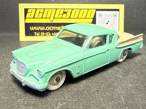 1959-63 Dinky Toys - 169 STUDEBAKER GOLDEN HAWK - Green/Cream - No Box - A - Picture 1 of 10