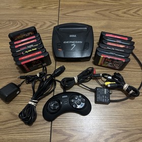 Sega Genesis 3 Console Bundle Tested Working Controller 13 Games