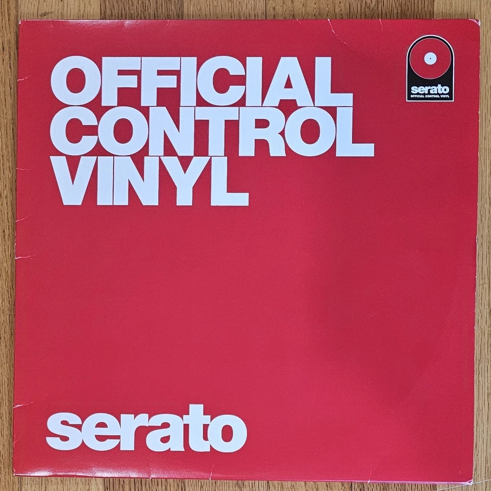 Serato 12" Control Vinyl (Pair, Red) - Image 1 of 3