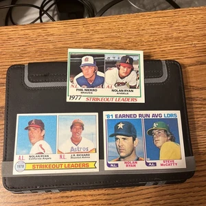 1978, 1979 und 1982 Topps Nolan Ryan Leaders (3) Karten Lot - Bild 1 von 2