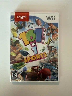 101 in 1 Sports Party Megamix Nintendo Wii Sealed New  - Image 1 of 3