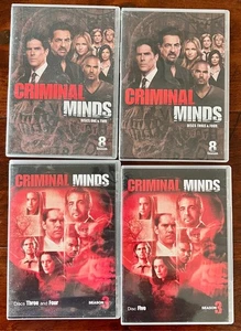 Criminal Minds Season 8 partial and Season 3 partial DVDs - Picture 1 of 6