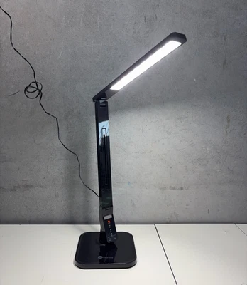 TaoTronics TT-DL01 LED Desk Lamp ~ Built-in USB Charging Port ~ Black - Image 1 of 4