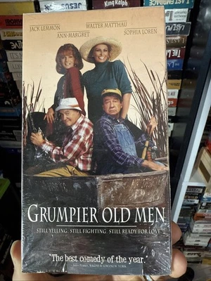 Grumpier Old Men 1995 VHS Rare NON RENTAL LIKE NEW  - Image 1 of 4