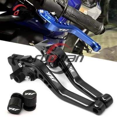 Fit For Yamaha YZF R1 R3 R6 R15 R125 CNC Short Adjustable brake clutch levers - Image 1 of 4