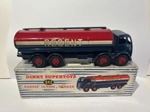 Dinky Toys 942 Foden 14-TON Tanker "REGENT" Boxed, Vintage, Original, Rare. - Picture 1 of 15