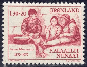 GROENLANDIA 1979 Knud Rasmussen MNH** - Picture 1 of 1