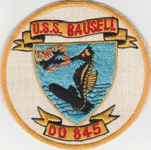 Vietnam era USN US Navy USS Bausell DD-845 destroyer patch made in Japan - Picture 1 of 2