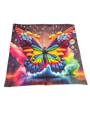 NUEVA FUNDA DE ALMOHADA 1 tiro 18X18 pulgadas FUNDA / FUNDA SOLO mariposa  Foto 1 de 2