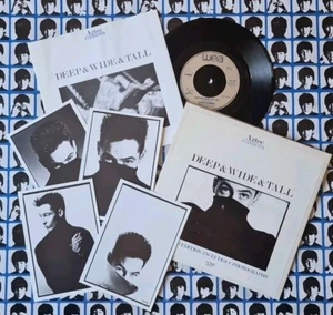 Aztec Camera Deep & Wide & Tall UK 7" Vinyl Limited Edition Photo Pack Box Set - Picture 1 of 14