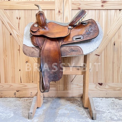 14" Rocking R Barrel Saddle