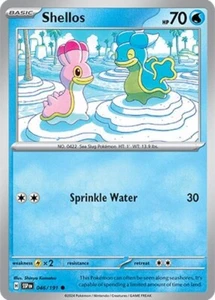 Pokemon SV08 Surging Sparks Shellos 046/191 - Picture 1 of 3