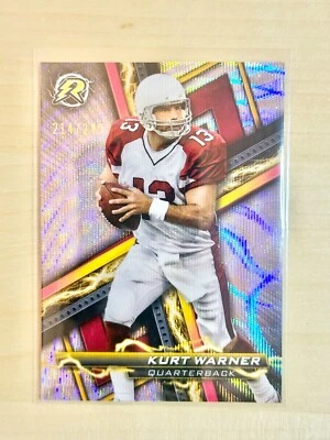 2024 Topps Composite Kurt Warner #64 Yellow Wave /249 Cardinals Refractor - Image 1 of 2