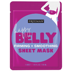 Freemans Happy Belly Firming + Smoothing Sheet Mask 40mL