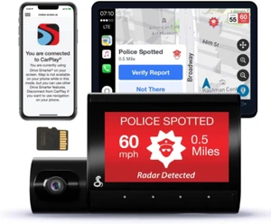 Smart Dual View Front and Cabin Dash Cam (SC 220C) - QHD 1440P Resolution, 360 A - Picture 1 of 12