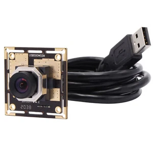 Modulo fotocamera 5MP HD CMOS OV5640 con obiettivo 100 gradi senza distorsione autofocus - Foto 1 di 8