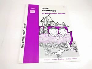 Duet Favorites Level 1 By Jane Smisor Bastien Piano Music Book - Picture 1 of 3
