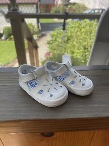 Keds White Infant Size 1 Shoes Capped Toe Mary Jane Little Girl
