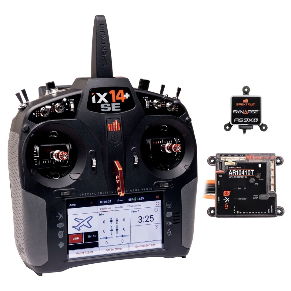iX14+ Special Edition Transmitter with 14-Channel PowerSafe Receiver & Synapse - Image 1 of 4