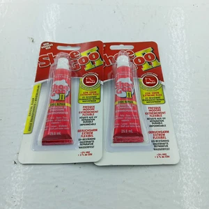 2x Shoe Goo II 2 Clear 26.6ml Advanced Low Odour Solvent Free Shoe Glue Repair - Picture 1 of 3