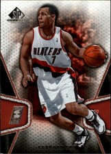 2007-08 SP Game Used Basketball #78 Brandon Roy