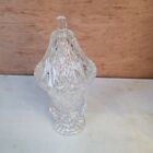 Vintage  Pressed Glass Compote Footed Clear Candy Dish