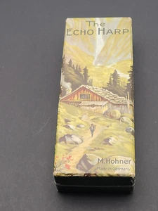Armonica Vintage M. Hohner Echo Harp, Chiave di C/G, Doppia Faccia, Made in Germany - Foto 1 di 7
